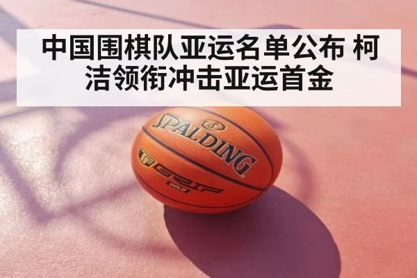 中国围棋队亚运名单公布 柯洁领衔冲击亚运首金